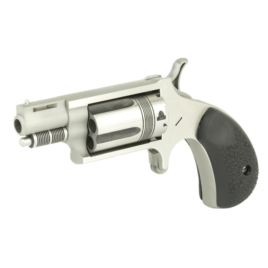 NEW IN BOX: North American Arms, WASP Snub, Single Action Revolver, 22MAG, 1.125"BRL Stainless Steel
