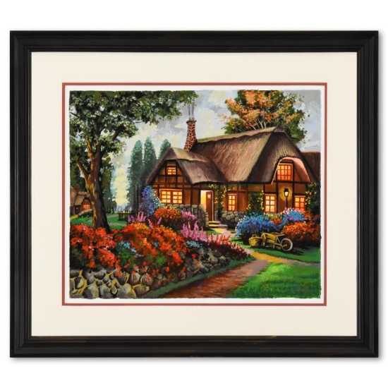Anatoly Metlan, "Country House" Framed LE Serigraph, PP #d 40/50 and Signed, JC1666, $49 SHIPPING