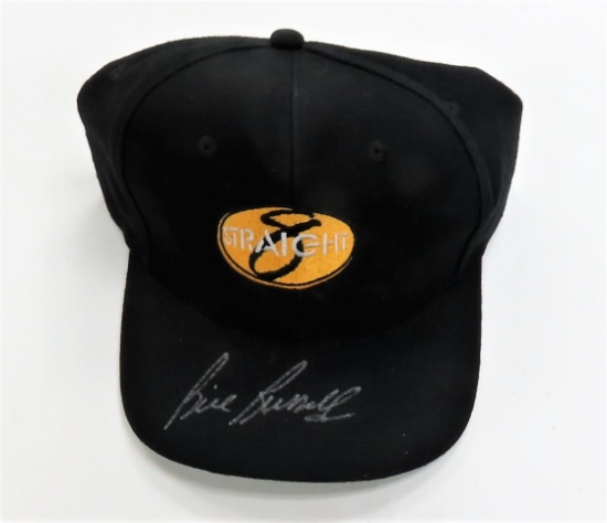 Bill Russell (NBA HOFer, Deceased 2022) Signed 8 Straight Cap with PSA/DNA COA # J38286. 100%