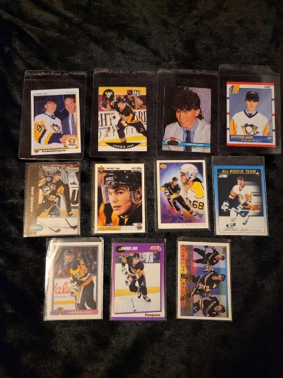 Jaromir Jagr rookie card plus, Total of  11 cards