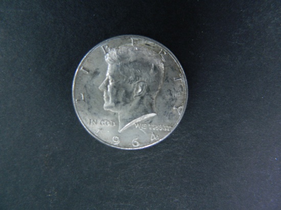 1964 90% Silver Kennedy Half Dollar
