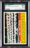 1956 Topps New York Yankees Team #251 SGC 86 NM+ 7.5