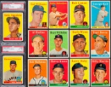 One Hundred Eighty-Nine (189) 1958 Topps Baseball Cards! Super Collection!