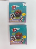 TWO (2) X The Money: 1995 TETRAD Signature Rookies Factory Sealed Boxs, 8 cards per pack, 18 packs