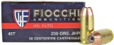 Fifty (50) FIOCCHI 45ACP 230GR, Hollow Point.  # 45T500