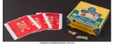 1960 Leaf Baseball 2nd Series Wax Box, Wrappers and Marbles.