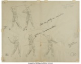 1957 Original Artwork for Ben Hogan's 
