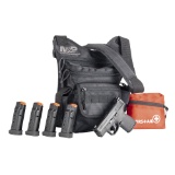 Bug Out Bag: Smith & Wesson, M&P9 Shield Plus OR, Striker Fired, Micro Compact, 9MM.