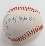 Cool Papa Bell Signed OAL Baseball with James Spence Full Letter of Authenticity. XX47311. 100%