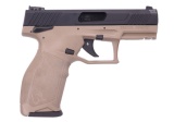 NEW IN BOX: Taurus TX22 22LR Pistol, 16 shot, manual safety, FDE. TX22FDE