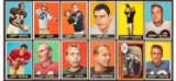 1961 Topps Football Near Set (191/198). Missing #'s 4, 41, 47, 89.