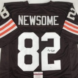 Signed Ozzie Newsome HOF 99 Cleveland Football Brown Jersey JSA COA