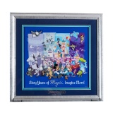 Disneyland 60 Years of Magic Diamond Celebration Framed Pin Set, $34 SHIPPING