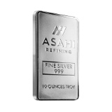 10 oz Asahi Silver Bar .999 Fine