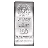 100 oz Jersey Mint Silver Bar .999 Fine