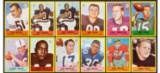 1967 Philadelphia Football Complete Set (198) Plus Extras.