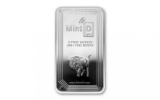 MintID 5 oz Silver Buffalo Bar, Five Ounces .999 Fine Silver Bar