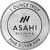 Asahi 1 Oz Silver Round