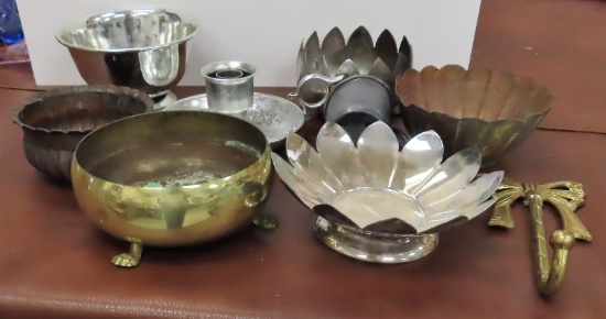 $21.85 Shipping: Metalware incl. Frog, child's cup, brass and more