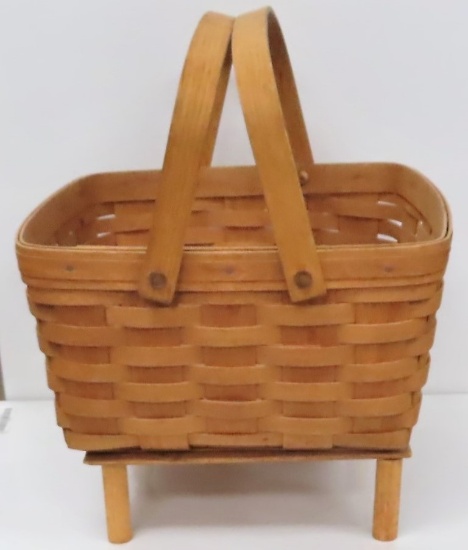 $24.45 Shipping. Vintage Longanberger Basket with Stand! Exceptional Estate Find!