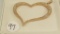 14K Rose Gold Designer Heart Pendant, 2.75ct t.w.
