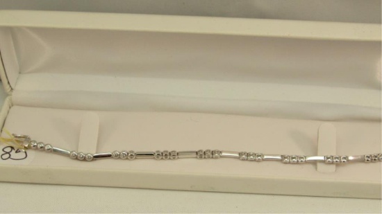 14K w/g .45ct t.w. Diamond Bracelet
