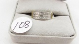 Platinum & 18K Gold Estate Band Approx.1.70ct t.w.