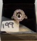 LADIES 18K W/G .75CT T.W. DIAMOND SEMI MOUNT RING 5.9GR