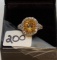 LADIES 18K 2 TONE 2.00CT T.W. DIAMOND SEMI MOUNT RING