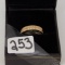 LADIES TWO / 14K ROSE GOLD 1/8CT T.W. DIAMOND BANDS EACH