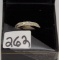 TWO / 14K W/G  .13CT T.W. DIAMOND BANDS 1.7GR