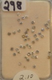 2.10 CT T.W. ROUND LOOSE DIAMONDS (.04)