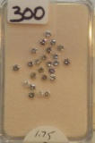 1.75CT T.W. LOOSE ROUND DIAMONDS (.07)