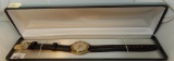 VINTAGE BULOVA 10k  ROLLED GOLD CASE, STAINLESS