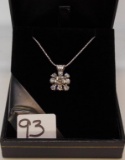 LADIES 14K W/G .34CT CENTER DIAMOND .90CT TOTAL DIAMOND WEIGHT 17