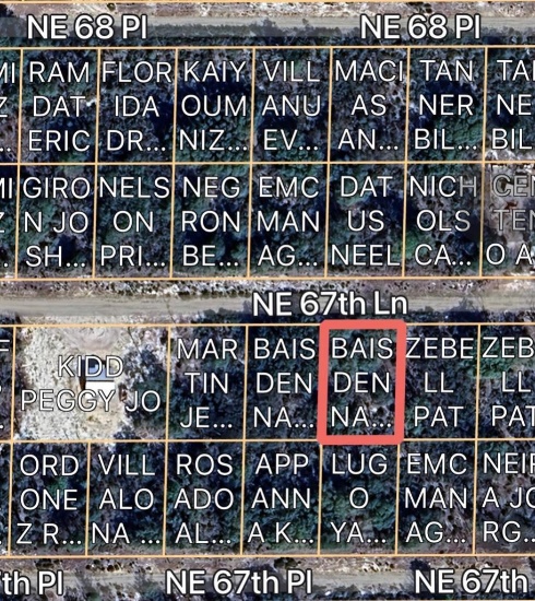 Vacant 0.24 acre lot in Oak Ridge Estates - Williston, FL (Adjoins Auction Lot 22)