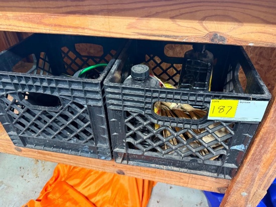 Tiki Torches, Tiki Fuel, Straps Lot