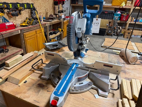 HERCULES 12 in. Dual-Bevel Sliding Compound Miter Saw with Precision LED Shadow Guide