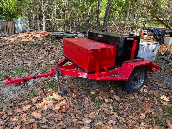 Weather Guard 100 gallon Fuel / Toolbox Trailer