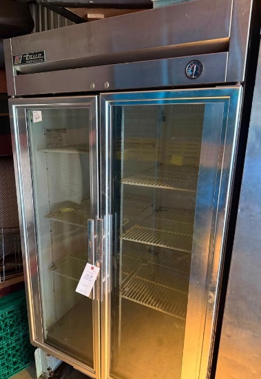 True T-35G Two-Door Glass Door Commercial Refrigerator