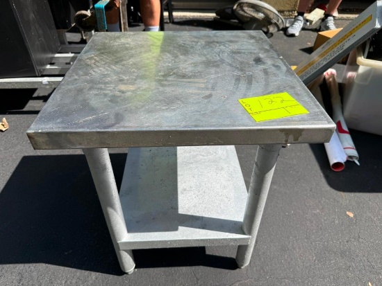 Commercial Stainless Steel Work Table with Undershelf