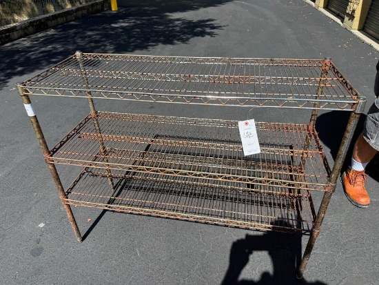 Commercial 3-Tier Adjustable Wire Shelving Unit