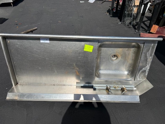 Commercial Stainless Steel Sink with Faucet