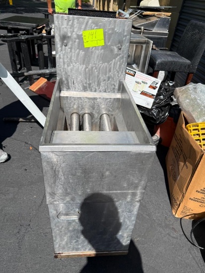 Commercial Stainless Steel Gas Floor Fryer