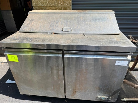 Motak MST-48-X 48" Two-Door Refrigerated Sandwich Prep Table