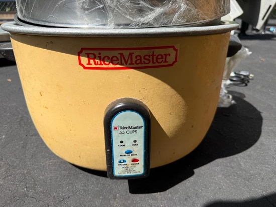 RiceMaster 57155 55-Cup Commercial Electric Rice Cooker