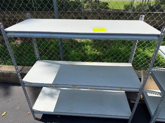 3-Shelf Adjustable Metal Storage Shelf