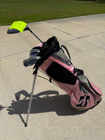 King Cobra Speed LD Driver & King Cobra FP Irons with Bridgestone Stand Bag