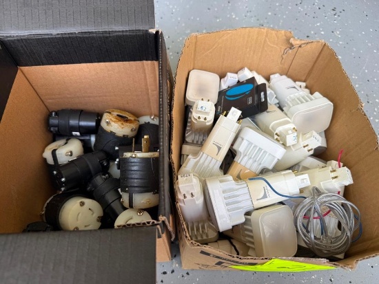 Commercial Track Lighting Fixtures, Adapters & Electrical Connectors