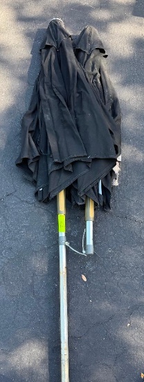 (2) Commercial Patio Umbrellas